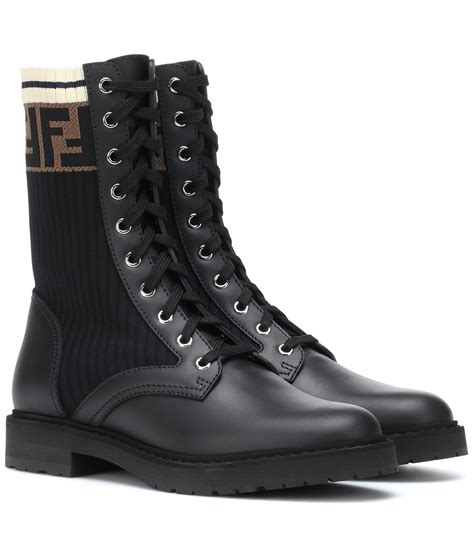 fendi womens biker boots